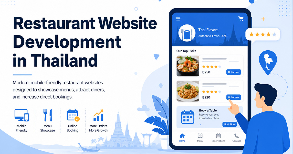 Restaurant websites and POS in Bangkok