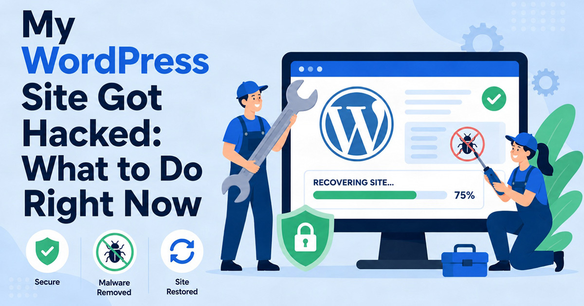 Your WordPress Site just got Hacked: Here’s what happens next